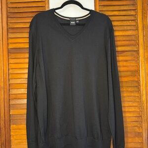 Boss Black V-Neck Sweater Classic Style